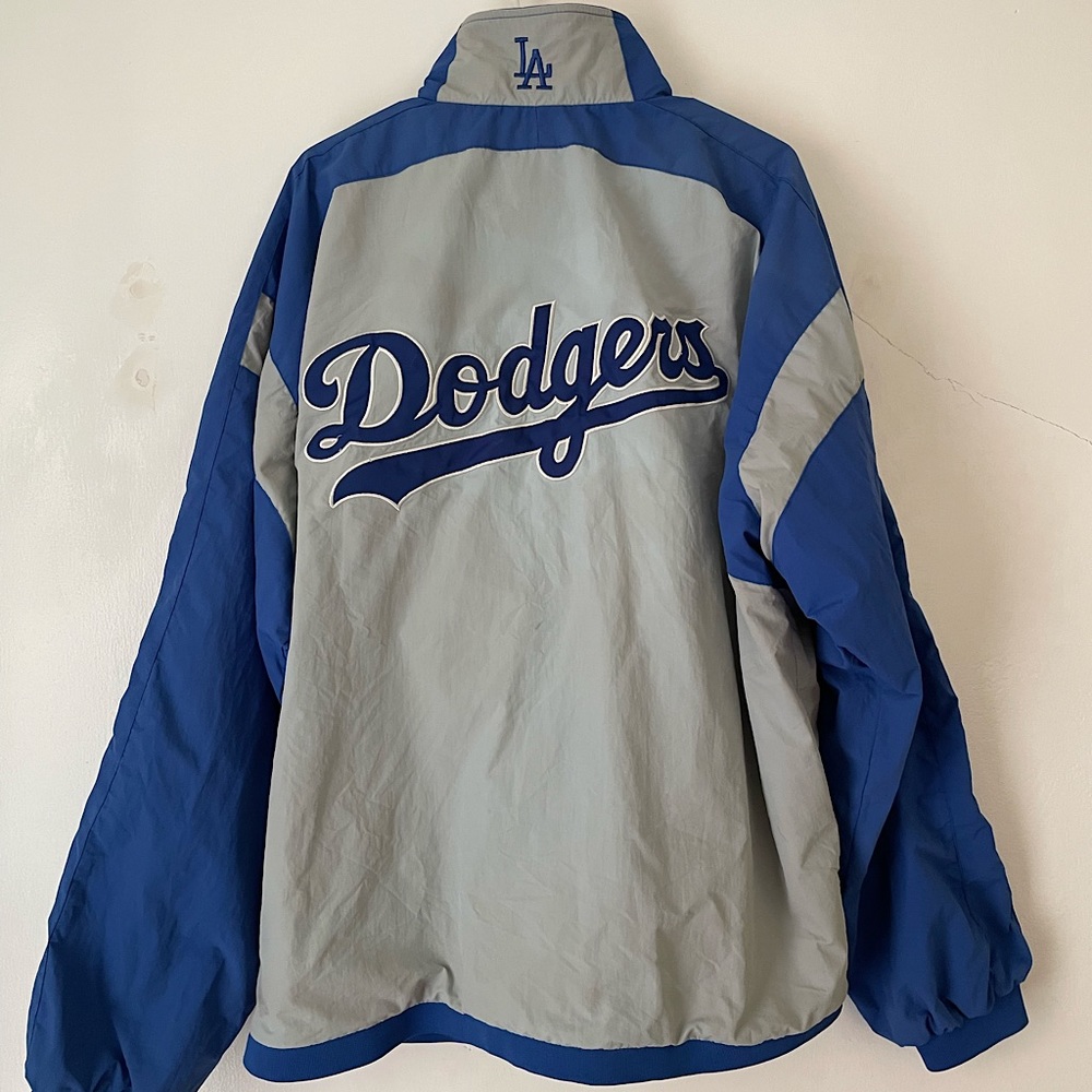 RARE Dodgers Mens Jacket Windbreaker